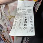 Sisley‎ Floral Satin Faux Wrap Mini Skirt Size 4 Photo 5