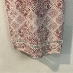 Faithfull the Brand Faithful The Brand Pink & Red Floral Print Halter Midi Dress Side Slits Size L Photo 2