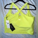 Abercrombie & Fitch NWT  YPB SculptLUX Strappy-Back Tank Wild Lime Color SIZE L Photo 7