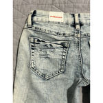 Dollhouse Denim Jean Shorts Womens Juniors Size 1 Distressed Light Washed NWT Photo 10