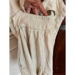 Prómesa Women's Promesa Linen Blend Romper Oatmeal Beige Size small NWT Photo 7