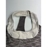 Lululemon Cool‎ Racerback Tank Top Size 10 Gray White Heathered Athletic Photo 3