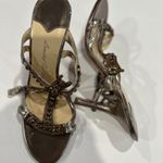 Veronica M Women's Veronica Pewter Sandals Heels Limited Edition - Size‎ 8. Photo 4