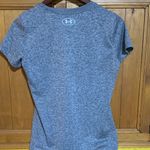 Under Armour Women's Heather Gray Short Sleeve HeatGear Tee Photo 5