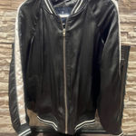American Eagle  Black‎ Bomber Jacket Photo 0
