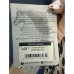 Ramona LaRue Trish Dress Womens Medium Large Cheetah Animal Print Silk Halter Brown Photo 3