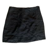 Forever 21  Black Mini Skirt with Pattern Photo 0