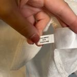 Madewell Womens Resort Long Sleeve Shirt Linen White Size XS Eyelet Embroidered Photo 10