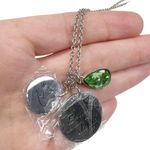 New Silver Tone Charm Pendant “She Believed She Could So She Did” Necklace Photo 3