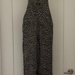 Obey Casbah Leopard Print Dungarees Overalls Photo 7