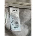 C&C California  100% Linen Top Womens Sz M Blue & White Crop Boho Coastal NWT Photo 6