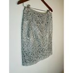 Tahari NWT  LUXE Silver shimmer Pencil Skirt  Size 4 Photo 1