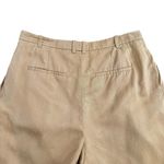 Vince  Drop Waist Pleated Pants in Tan, Size 10 Photo 7