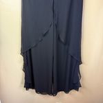 Addison Evenings Size Large Flowy Black Wide Leg Pant Formal Dressy‎ Wear Photo 2