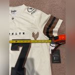 Brooklyn Cloth  Womens Athletic Jersey Mesh V-neck  Shirt Photo 2