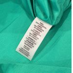 Karl Lagerfeld  Pencil Skirt Tweed Fringe Women’s Size 4 Green Stretch Designer Photo 8