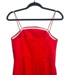 Amanda Uprichard  X Revolve Wolfe Maxi Gown In Crimson Red Rosettes Photo 7