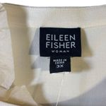 Eileen Fisher Woman 3X Wide Scoop Neck Shell Top Sleeveless Blouse Soft White Photo 4