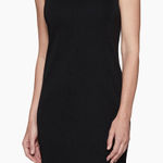 Ming Wang Black Sleeveless Knit Midi Dress 0x Photo 0