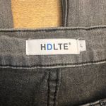 HDLTE Wide Leg Baggy Jeans Black Size 30 Photo 5
