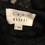 Lost + Wander  small black laced romper Photo 6