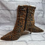 Jessica Simpson  Safari Leopard Print Heeled Boots Photo 1