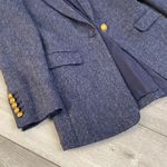 J.Crew WOOL BLUE HERRINGBONE PARKE BLAZER JACKET SZ 2 Photo 1