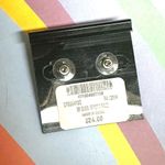 White House | Black Market  silver tone black faceted stud earrings Photo 4