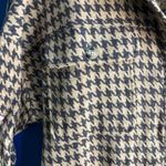 White Birch  Houndstooth Blazer in Black and Tan Jacket Shirt Size XL Photo 5
