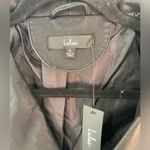 Lulus  Up on a Tuesday Black Vegan Leather Jacket NEW size small Photo 4