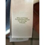 Vintage Lizgolf Womens Knit Vest Sz Large Blue White Striped Vest Photo 4