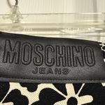 Moschino Vintage  Black and Cream Floral Pants Photo 6