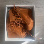 Steve Madden  Fringe Booties Suede size 6 Photo 0
