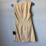 Lulus Mairi Beige Linen Button-Front Sleeveless Mini Dress Photo 7