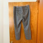 Talbots  Hampshire Straight Ankle Pants Wool Blend Houndstooth Petite 10P Photo 3