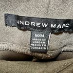 Andrew Marc Brown Faux Suede Leggings Womens Medium Pull On Stretch Skinny Pants Photo 5