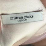 Mistress Rocs Off White Vinyl Corset Size M Square Neck Line Size M Photo 5