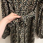 Coco Fennell Long Sleeve Wide Leg Floral Jumpsuit Size UK 10 US 6 Photo 10