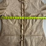 Chico's  Beige Ruffle Blazer Photo 6