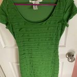 Max Studio Green Frill  Dress Photo 0