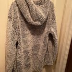 Victoria's Secret PINK Cozy Gray Sherpa Jacket M/L Photo 1