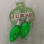 Jumbo Kooky Flashing Bulbs Earrings Green Photo 0
