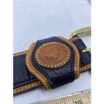Dooney & Bourke Black Tan And Small Leather Belt Photo 2