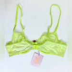 Savagexfenty NWT Savage x Fenty X-Ray Vision Unlined Demi Bra - Space Age Foil - 36B Photo 7