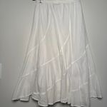 Vintage white Flowy Long Skirt  Photo 1