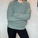 American Eagle Oversized Chunky Knit Sweater | EUC | XS | Sage Green | Cozy Photo 8