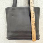 Coach Vintage  9305 Gray Glove-Tanned Leather Bleecker Bucket Shoulder Tote Bag Photo 7