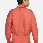 Nike Sportswear Essentials Women's Quilted Woven Jacket Burnt Sunrise Photo 3