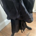 Lafayette 148 Black Silk Maxi Skirt Size 4 Photo 9