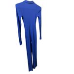 Peachy Den June Jumpsuit Womens Size Small Ultramarine Blue Pantsuit Photo 3